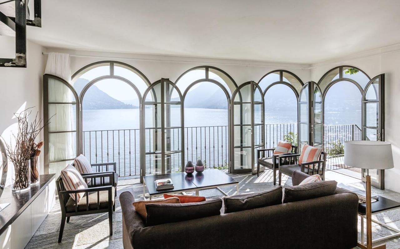 Villa Làrio Lake Como Pognana Lario Esterno foto