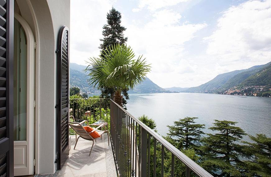 Villa Làrio Lake Como Pognana Lario Esterno foto