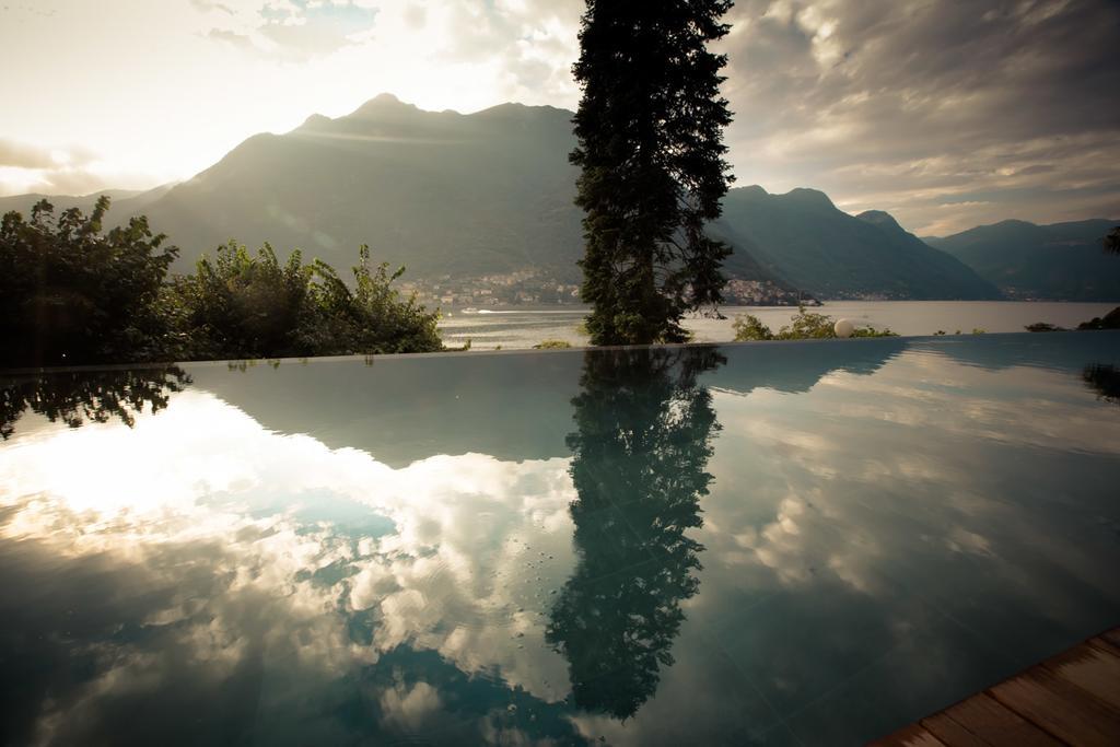 Villa Làrio Lake Como Pognana Lario Esterno foto
