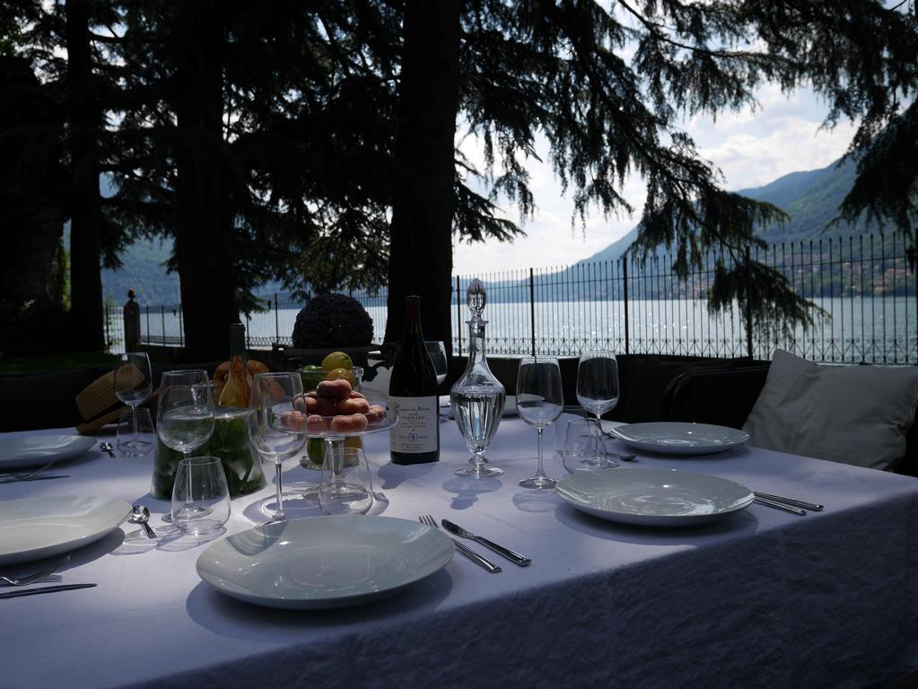 Villa Làrio Lake Como Pognana Lario Esterno foto