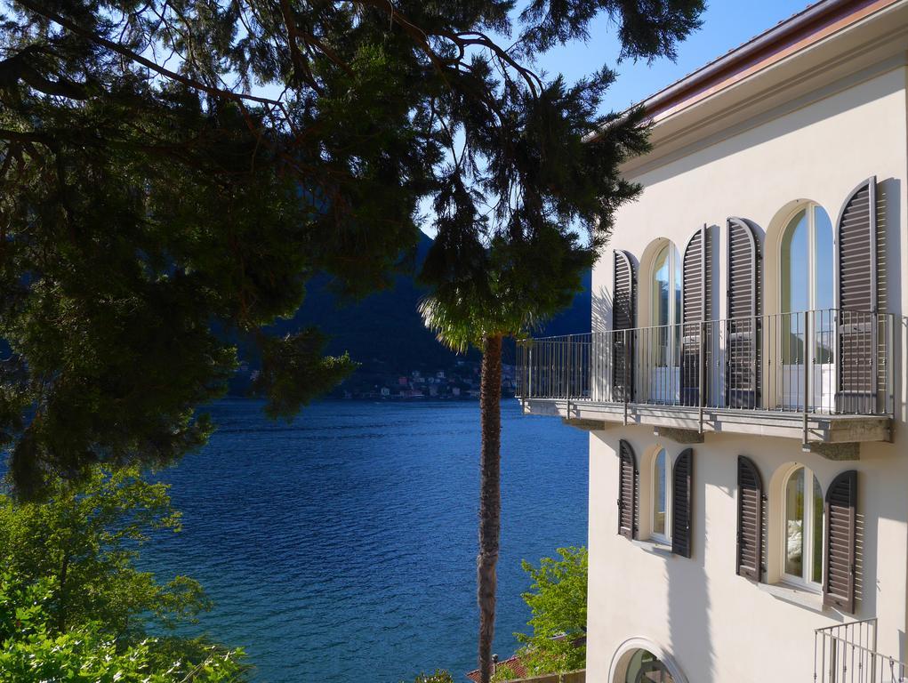 Villa Làrio Lake Como Pognana Lario Esterno foto